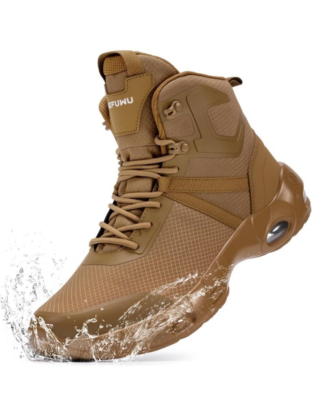 Military Tactical Boots Men Wide Waterproof 6 Inches